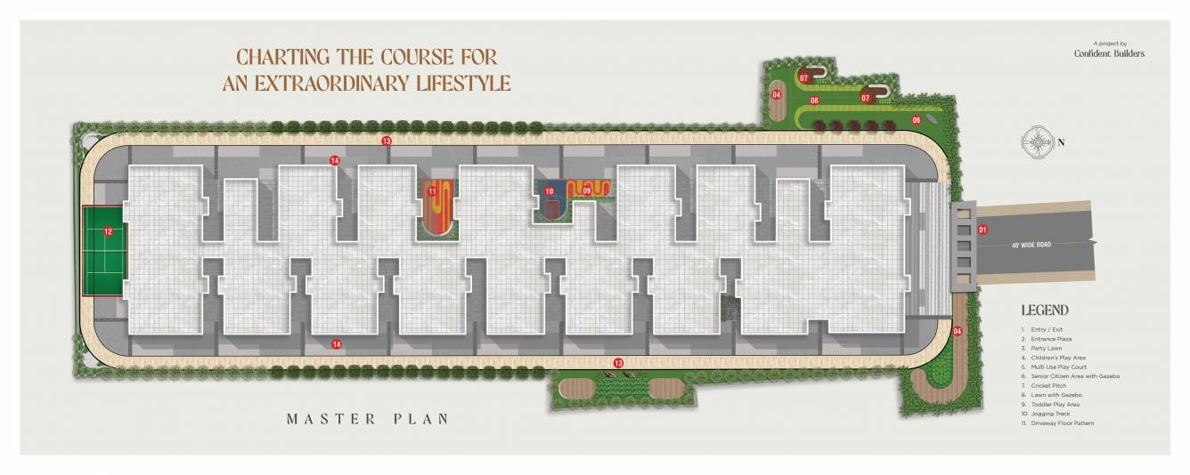 Confident Ridge floor plan layout